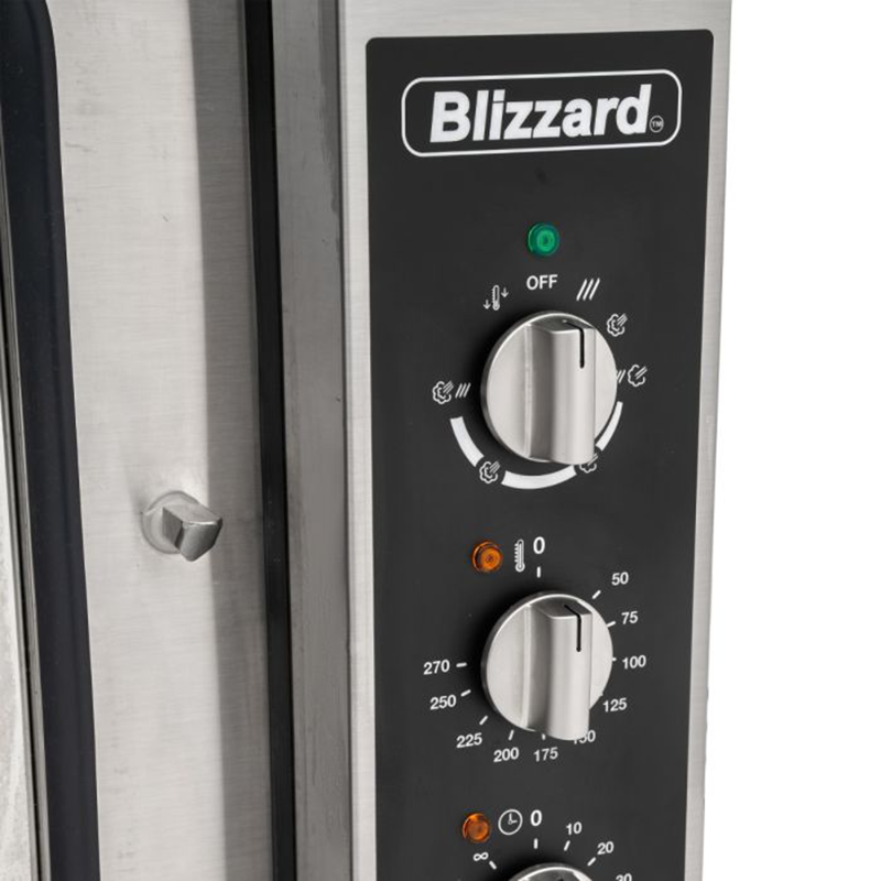 Blizzard RDA110E 10x GN1/1 Simple Combi Oven Close Up View Of Appliance Controls