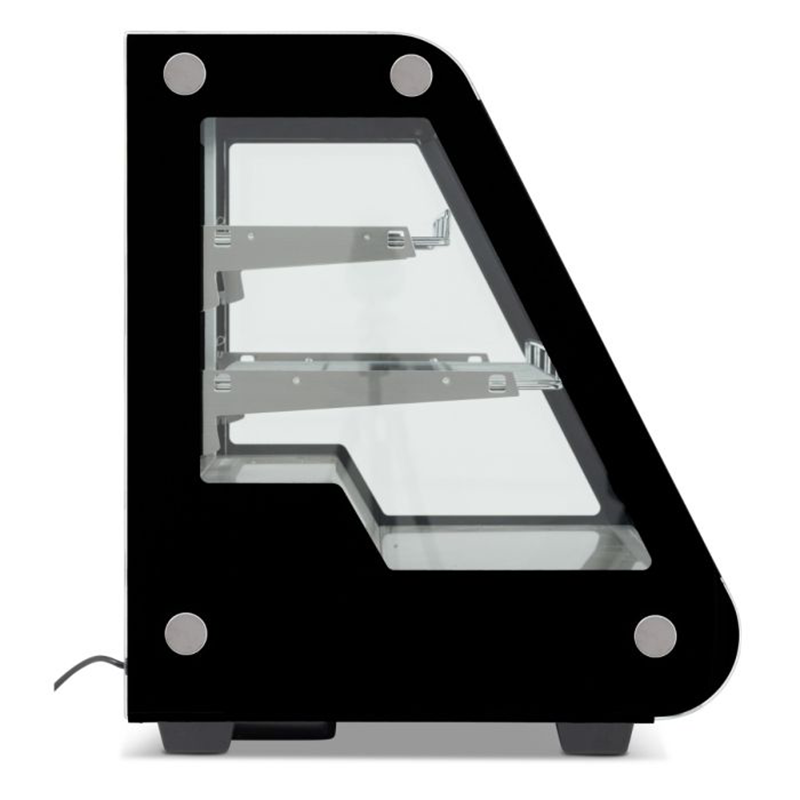 Blizzard COLDT2 Refrigerated Counter Top Merchandiser, Left Side View