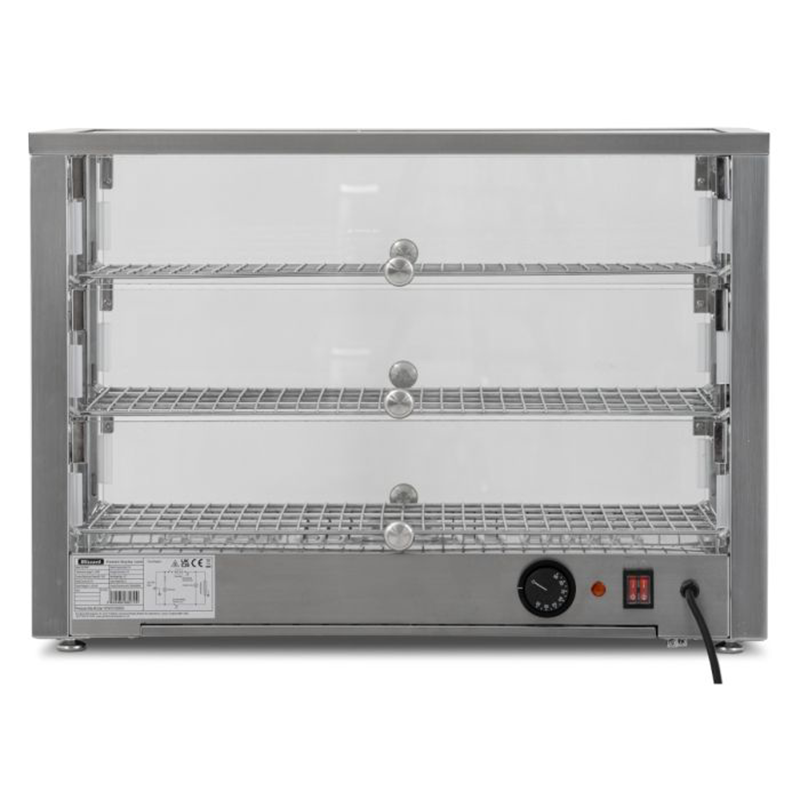 Blizzard BPW1 Counter Top Duel Access Heated Merchandiser, Appliance Rear View