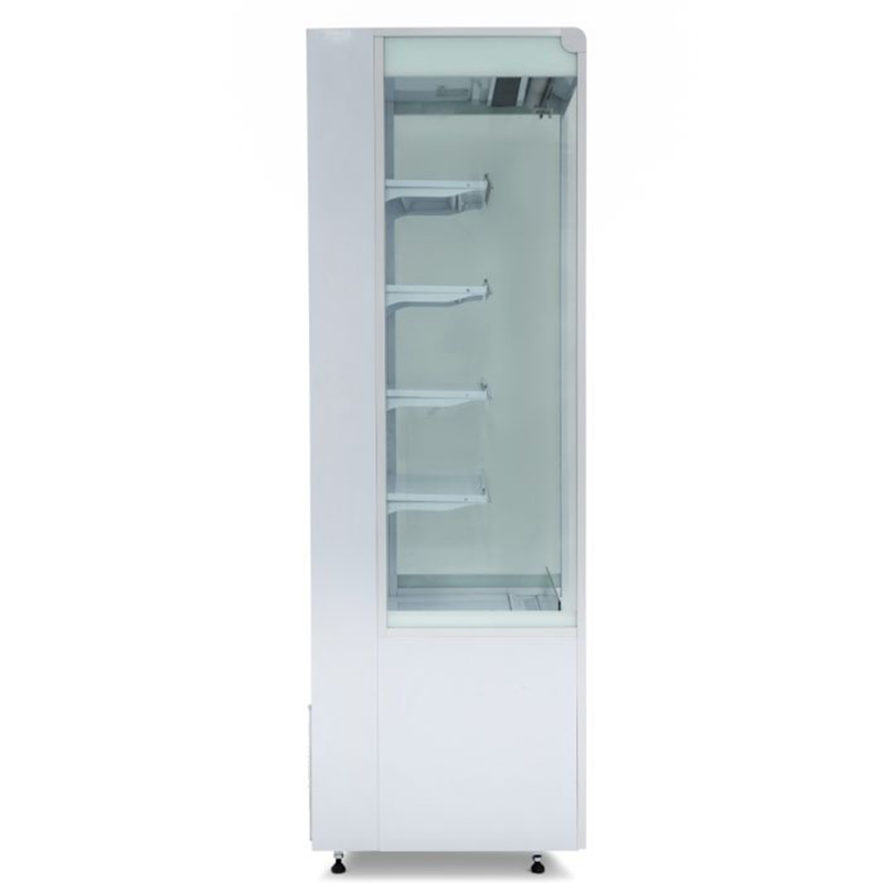 Blizzard BTD70WH Refrigerated Slim Tiered Display In White Left Side View