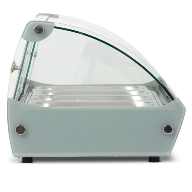 Blizzard HDC1 Counter Top Heated Merchandiser 4x GN1/3, Left Side View