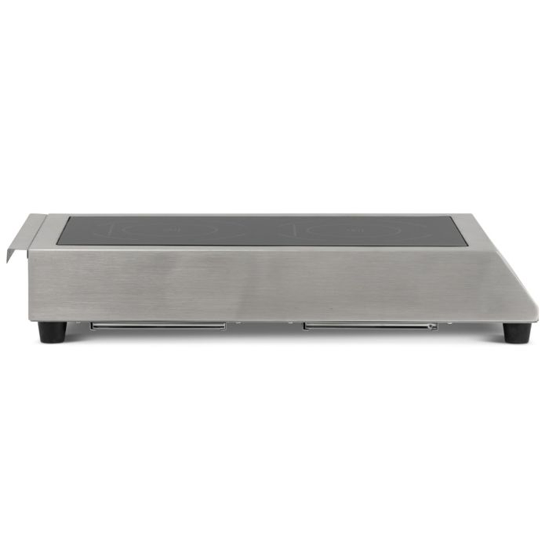 Blizzard BIH2 Double Induction Hob Left Side View