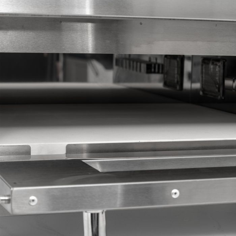 Blizzard BPO1 Single Drawer Pizza Oven Internal View Of Oven Chamber And Stone Base