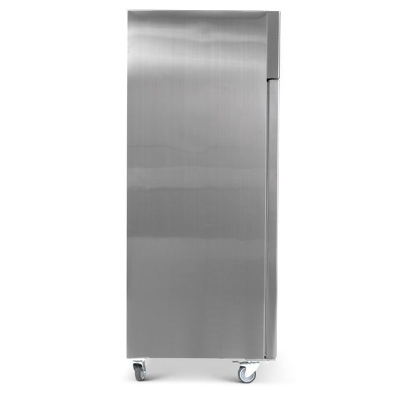 Blizzard BF2SS Upright Stainless Steel Double Hinged Door Gastronorm Freezer, Side View