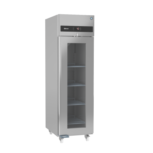 Hoshizaki Premier KG 60 C DR U Glass Single Door Stainless Steel Upright Display Refrigerator, 480 Litres