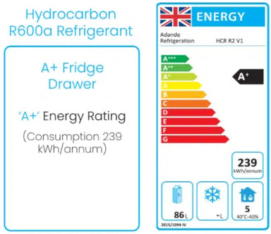 Adande HCR1 Series - Chef Base Cool Cookline Energy Label