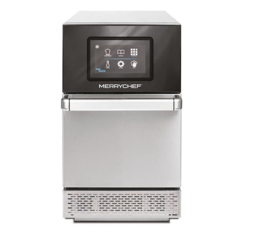 Merrychef conneX X12 HP Stainless Steel - Front Facing View With Closed Oven Door