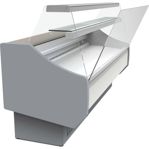 Coreco CVED-8-10-R Flat Glass Serveover, 1055mm