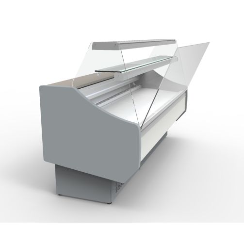 Coreco CVED-8-13-R Flat Glass Serveover, 1305mm