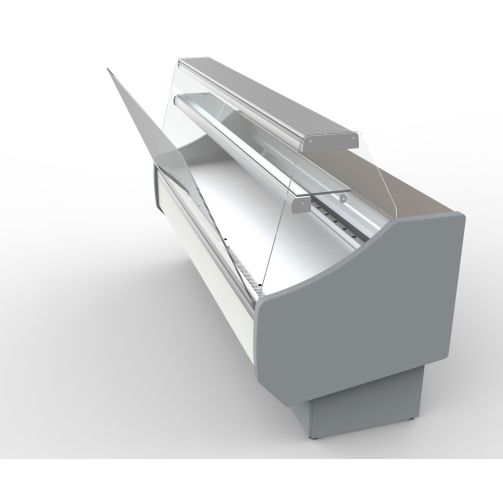 Coreco CVED-8-13-R Flat Glass Serveover, 1305mm