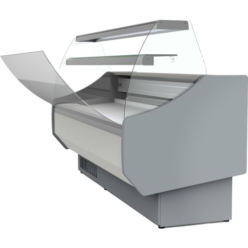 Coreco CVED-8-15-C Curved Glass Serveover 1525mm