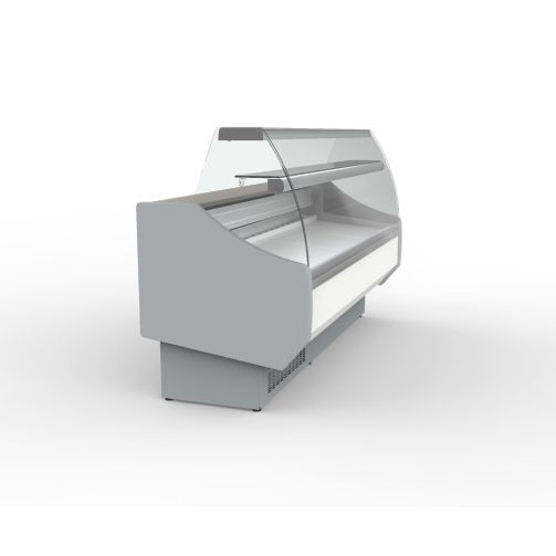 Coreco CVED-8-25-C Curved Glass Serveover, 2525mm