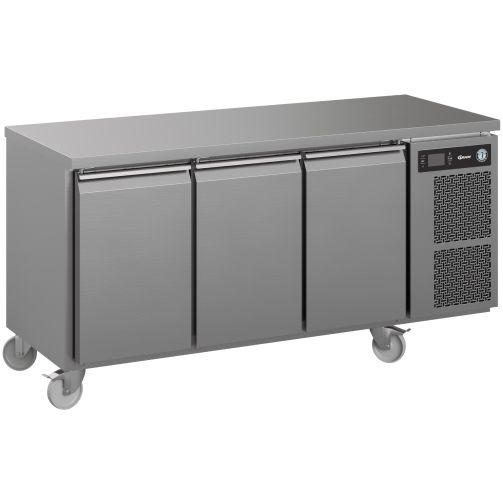 Hoshizaki Premier K 3 A DL DL DR C U 3 Door Stainless Steel Refrigerated Counter, 463 Litres