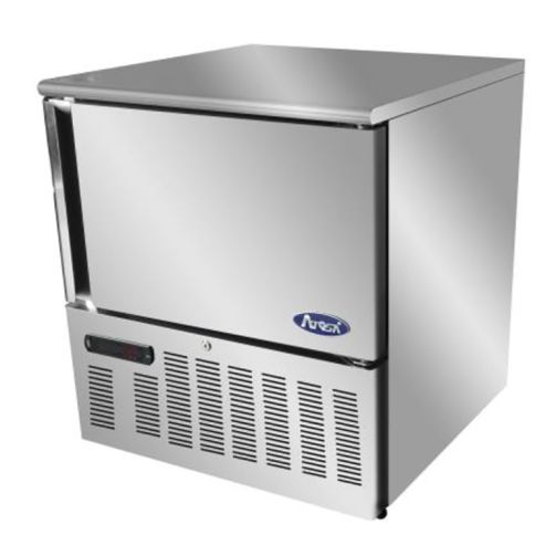 Atosa EBF05 5-Grid Stainless Steel Countertop Blast Chiller / Freezer, 25kg/15kg
