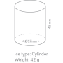 Hoshizaki IM-100NE-HC-C Cylinder Ice Maker, 95kg Output / 50kg Storage