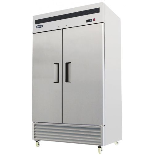 Atosa MBF8187GR Double Door Bottom Mounted Gastronorm Upright Fridge, 1300 Litres