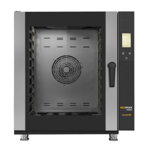 Hobart Ecomax HECMFE10 Full Touch Electric 10 x 1/1GN Grid Combi Oven, 18.5kW