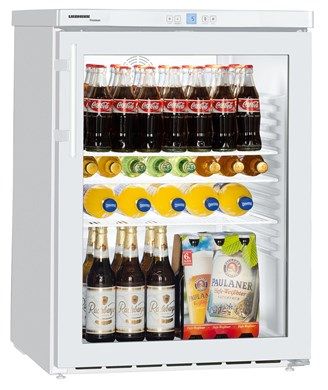 Liebherr FKUv 1613 Single Door Undercounter White Fridge, 148 Litres
