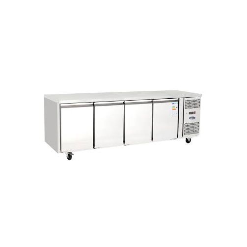 Atosa EPF3442HD 4 Door Preparation Counter Fridge, 510 Litres