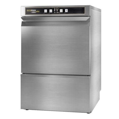 Hobart Ecomax G415-11D 400mm Basket Frontloading Commercial Glasswasher with Drain Pump, 16 Pint Capacity