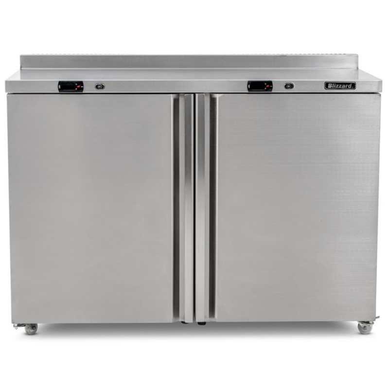 Blizzard UCFF280 Double Freezer Workstation Front View