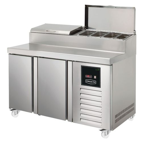 Sterling Pro Green SPIZ-135 2 Door Refrigerated Preparation Counter