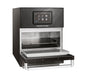 Merrychef conneX X16 Black - Three Phase Angled Front View With Open Oven Door