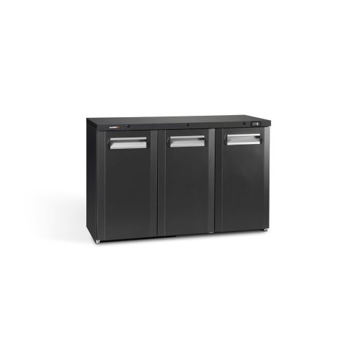 Gamko Maxiglass MG3/315 Maxiglass Hinged Solid Triple Door Undercounter Bottle Cooler, 315 Litres