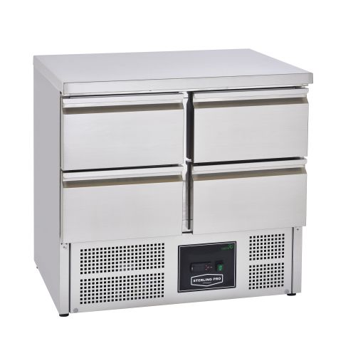 Sterling Pro Cobus SPU201‑4D fridge counter front view