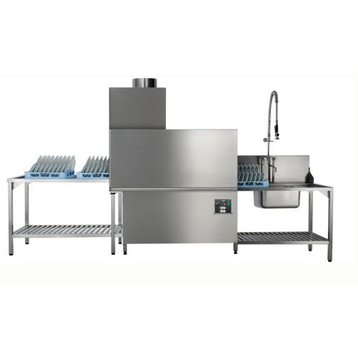 Hobart Ecomax Plus C815-A Rack Dishwasher, 18 Plate Capacity