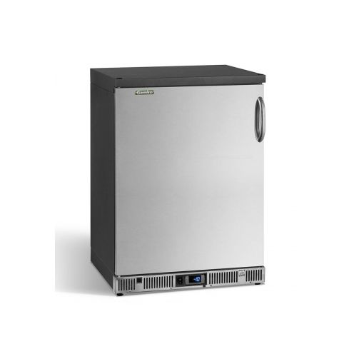 Gamko GF/100LSCS Left Hand Hinged Solid Single Door Anthracite Bottle Cooler, 50 Pint Glasses