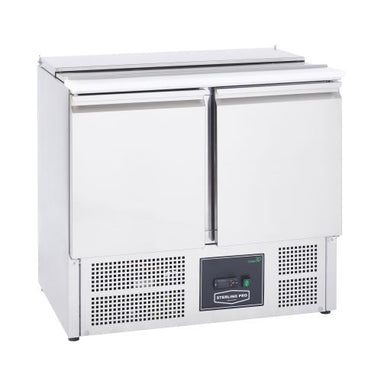 Sterling Pro Cobus SPU200SL saladette counter front view