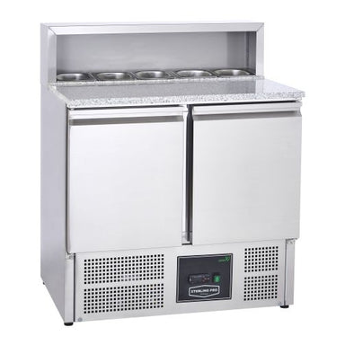 Sterling Pro Cobus SPU902PZ pizza counter front view