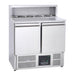 Sterling Pro Cobus SPU902PZ pizza counter front view