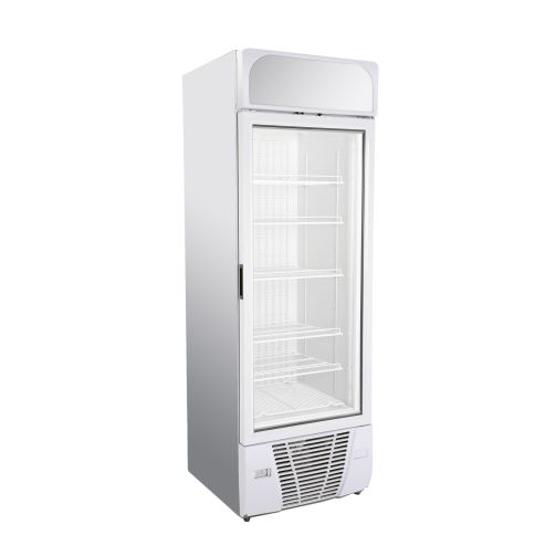 Sterling Pro Green BBVF500 Large Capacity White Single Door Display Freezer, 496 Litres