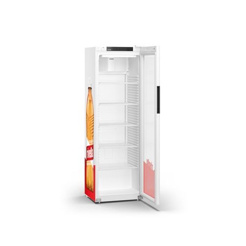 Liebherr MRFVC 4011 Glass Single Door White Display Fridge, 400 Litres