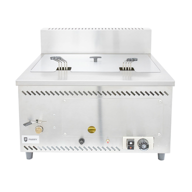 Parry Natural Gas Table Top Fryer AGF Front View