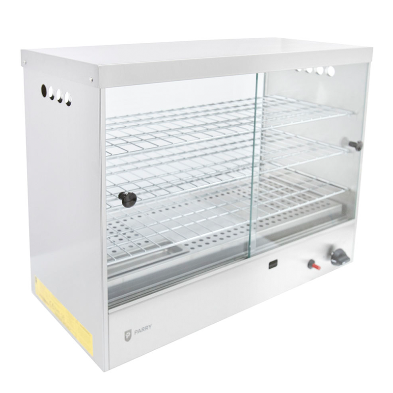 Parry LPG Gas Pie Cabinet AGPC1 Left Side View