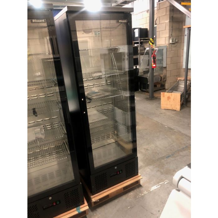 Blizzard BAR10 Upright Single Hinged Glass Door Bottle Cooler (B Grade)