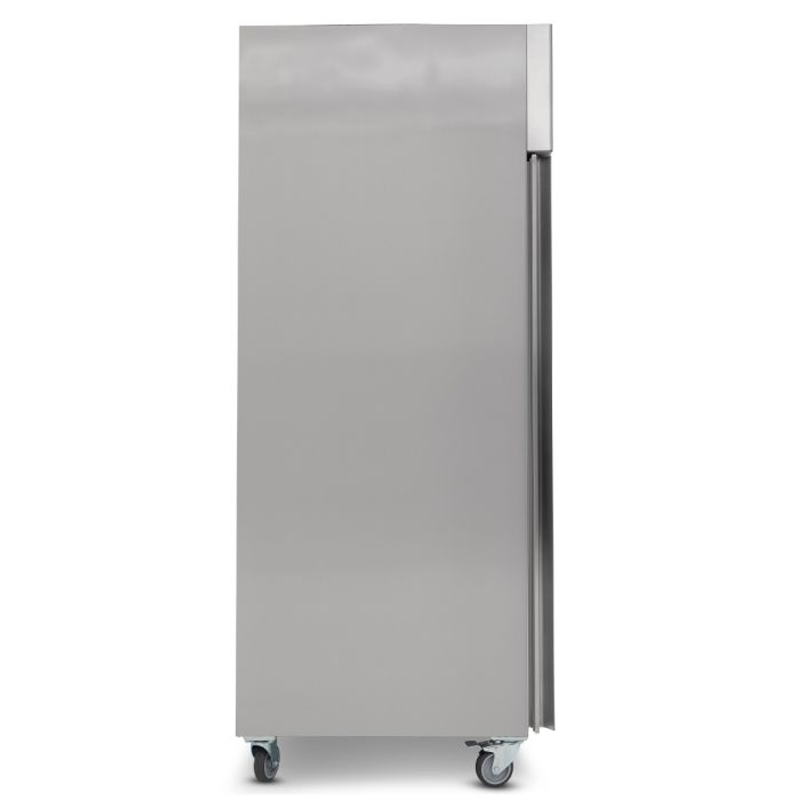 Pentland Upright Single Hinged Door Gastronorm Refrigerator Blizzard BR1SS Left Side View