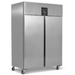 Pentland Double Door Ventilated SS Refrigerator 1300L Blizzard BR2SS Left Side Angled View