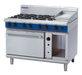 Blue Seal Evolution G58C 1200mm Gas Range Convection Oven - Angled Front/Right Side View