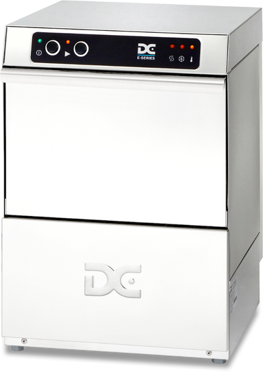 Angled front view of the DC Economy  Glasswasher EG35