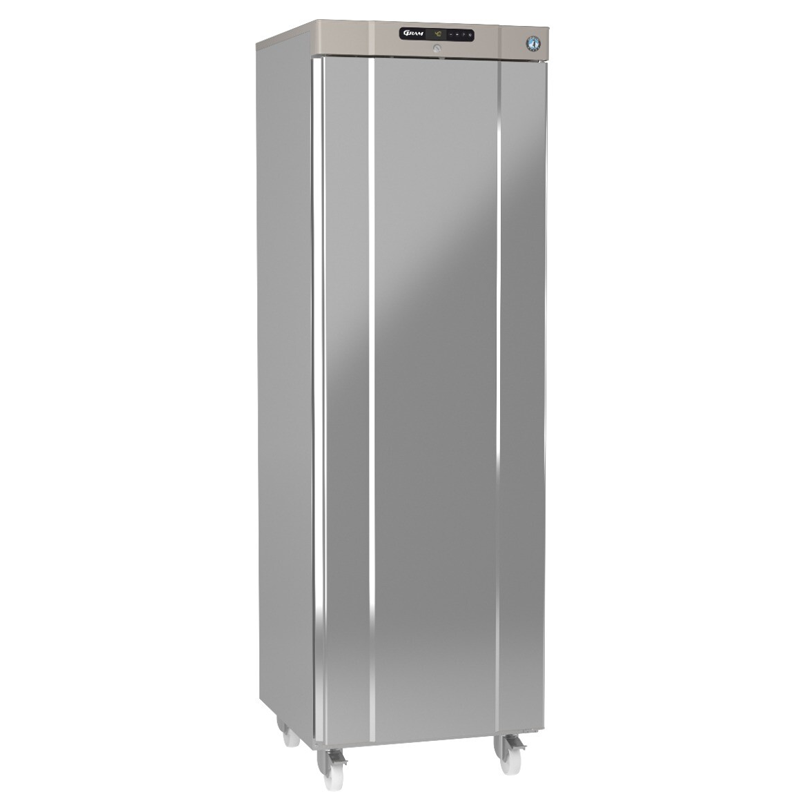 Gram Compact F 420 R Stainless Steel Freezer Front View