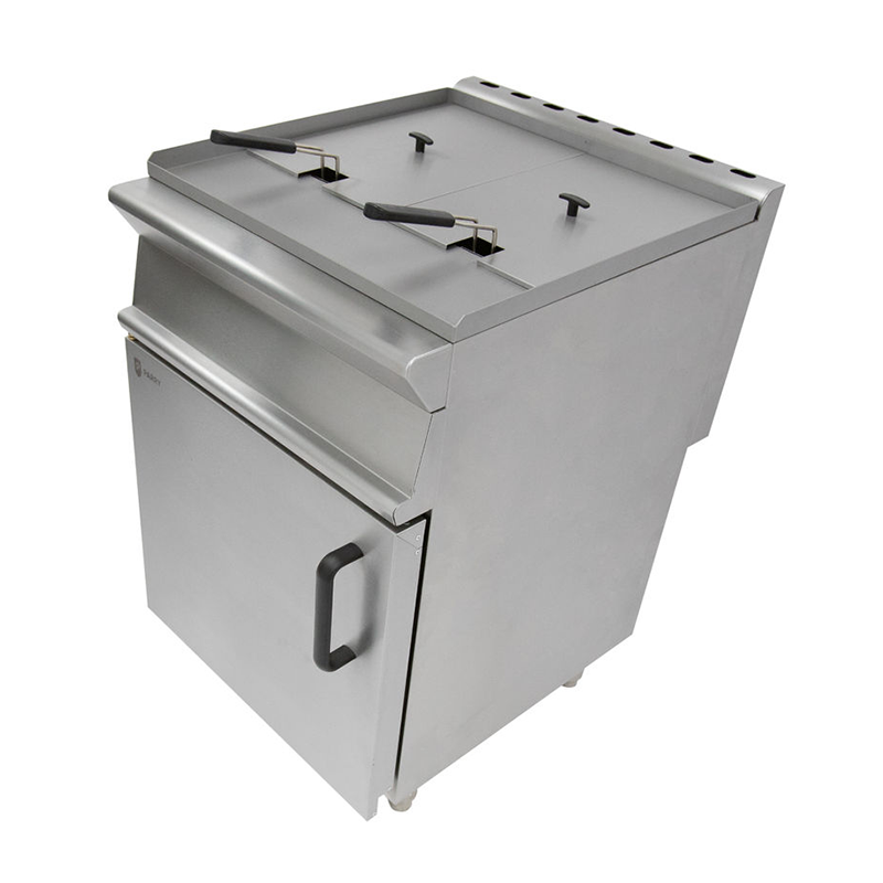 Parry LPG Gas Double Pedestal Fryer GDF/P Right Side View