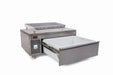Adande HCS1 Series - Chef Base Cool Cookline, Fridge Only, Side Engine - Angled Front/Left Side View With Open Drawer