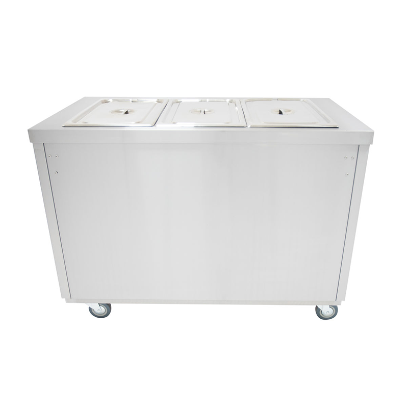 Parry Hot Cupboard with Bain Marie Top HOT12BM Back View