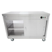 Parry Hot Cupboard with Passthrough HOT15P Open Front View