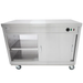 Parry Hot Cupboard with Passthrough HOT18P Open Front View