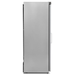 Pentland Single Glass Door Stainless Steel Refrigerator Blizzard HSG60 Left Side View